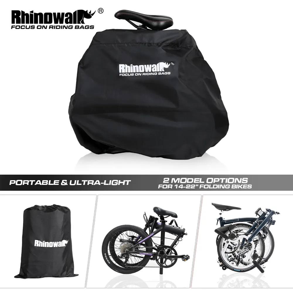 Cycling Gear Travel Bag - Rhinowalk กระเป๋าเก็บจักรยานพับได้, กระเป๋าใส่ของขนาด20นิ้วหรือ16นิ้วสำหรับเดินทาง