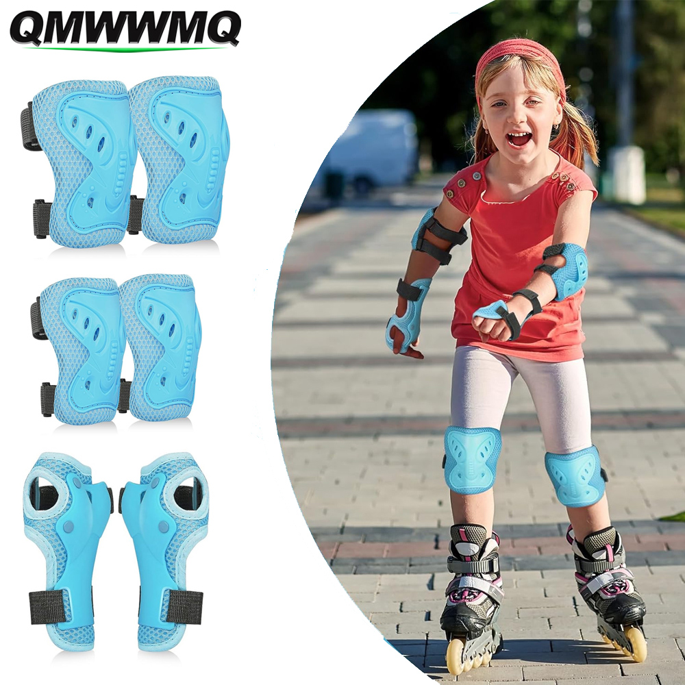 Cycling Gear Of The Year - เด็กชุดอุปกรณ์ป้องกันเข่า Pads สําหรับเด็ก 3-10 ปีเด็กวัยหัดเดินเข่าและข้อศอก Pad