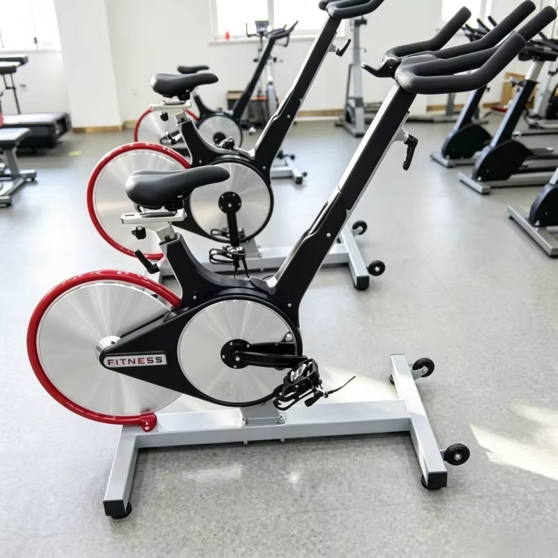 Cycling Gear Indoor - จักรยานออกกำลังกายแบบแม่เหล็ก ควบคุมแรงต้านได้อย่างแม่นยำ โครงสร้างแข็งแรง จักรยานออกกำลังกายในร่ม สำหรับคาร์ดิโอและปั่นจักรยาน
