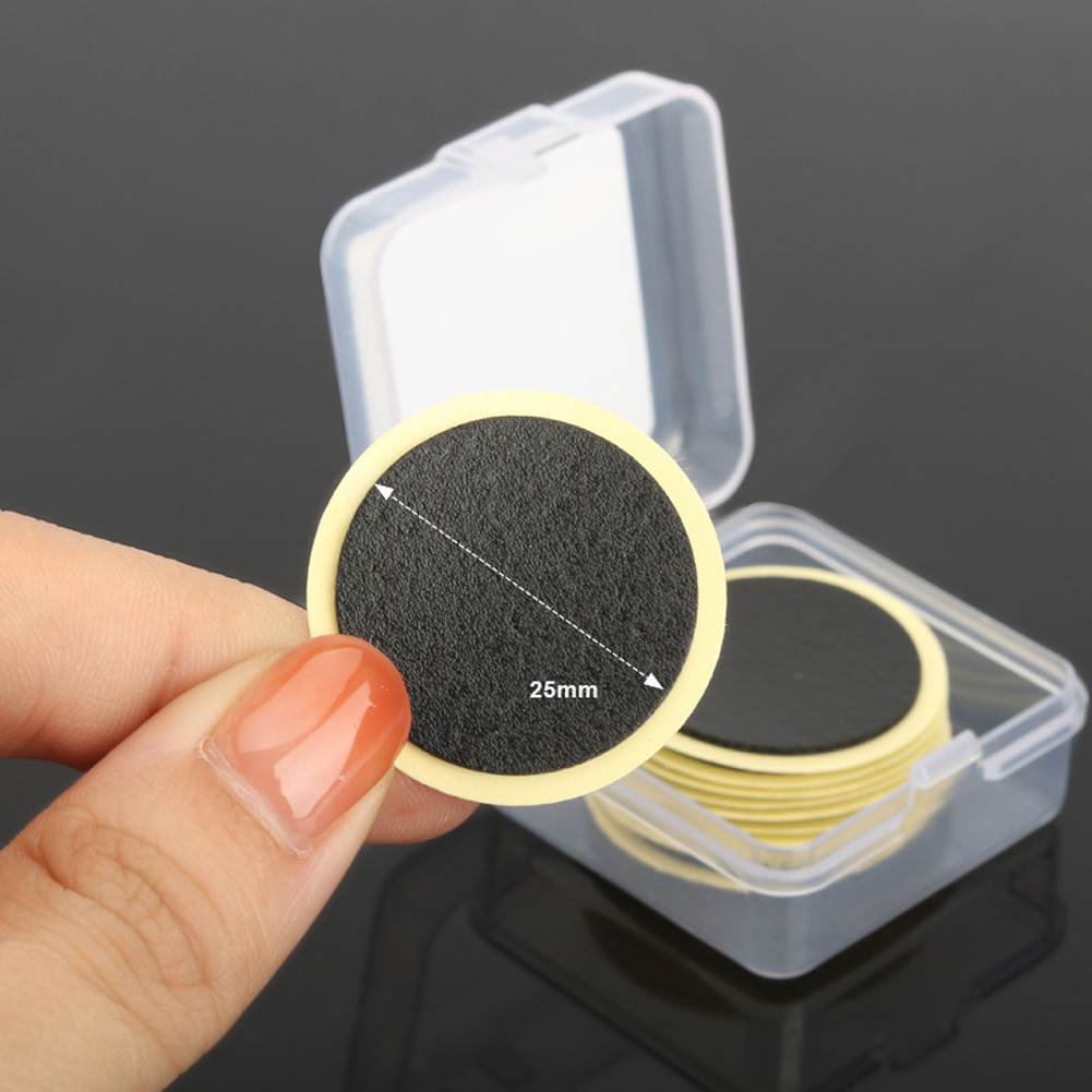 Bike Tube Repair Kit - แผ่นปะยางในจักรยาน ชุดซ่อมยางในจักรยาน แผ่นปะยางแบบไม่ต้องใช้กาว ชุดซ่อมยางในจักรยาน