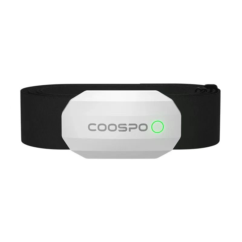 Cycling Zwift - เซ็นเซอร์วัดอัตราการเต้นของหัวใจ COOSPO H808S แบบสองโหมด ANT+ และบลูทูธ