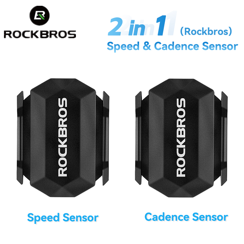 Cycling Zwift - ROCKBROS คอมพิวเตอร์จักรยานมด + เซ็นเซอร์จังหวะการปั่นจักรยาน GPS สำหรับ