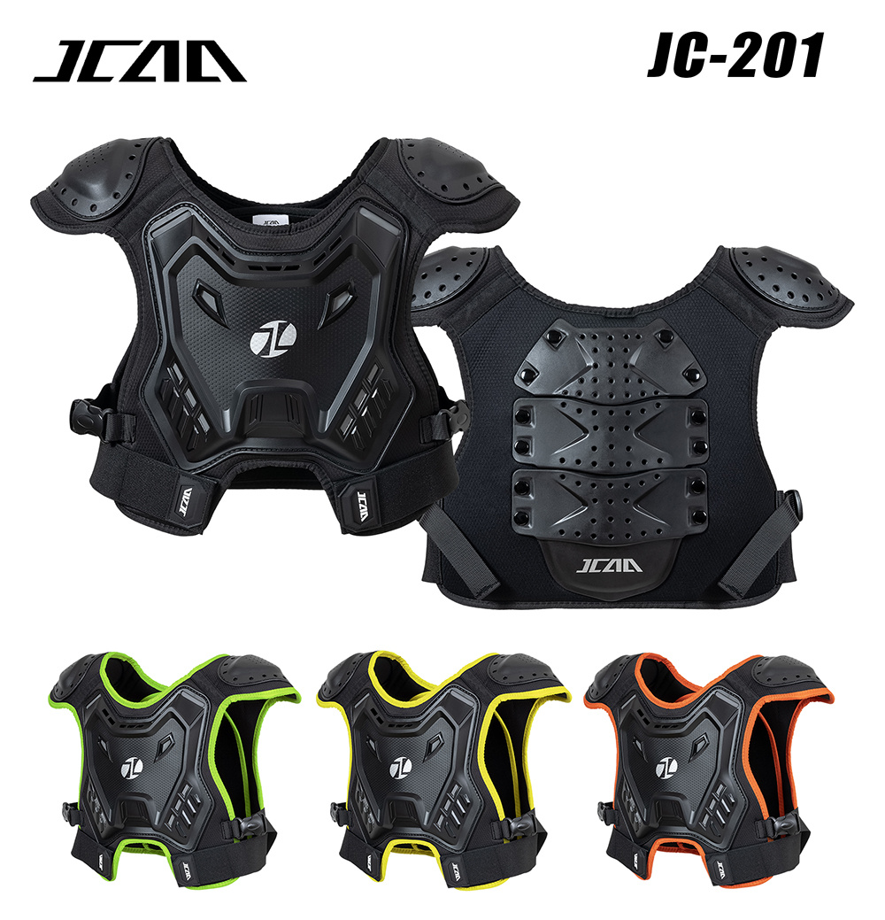 Cycling Gear Kids - เสื้อเกราะป้องกันสำหรับเด็ก สำหรับมอเตอร์ครอส ดีเอช เอทีวี ดートไบค์ ป้องกันหลังและหน้าอก