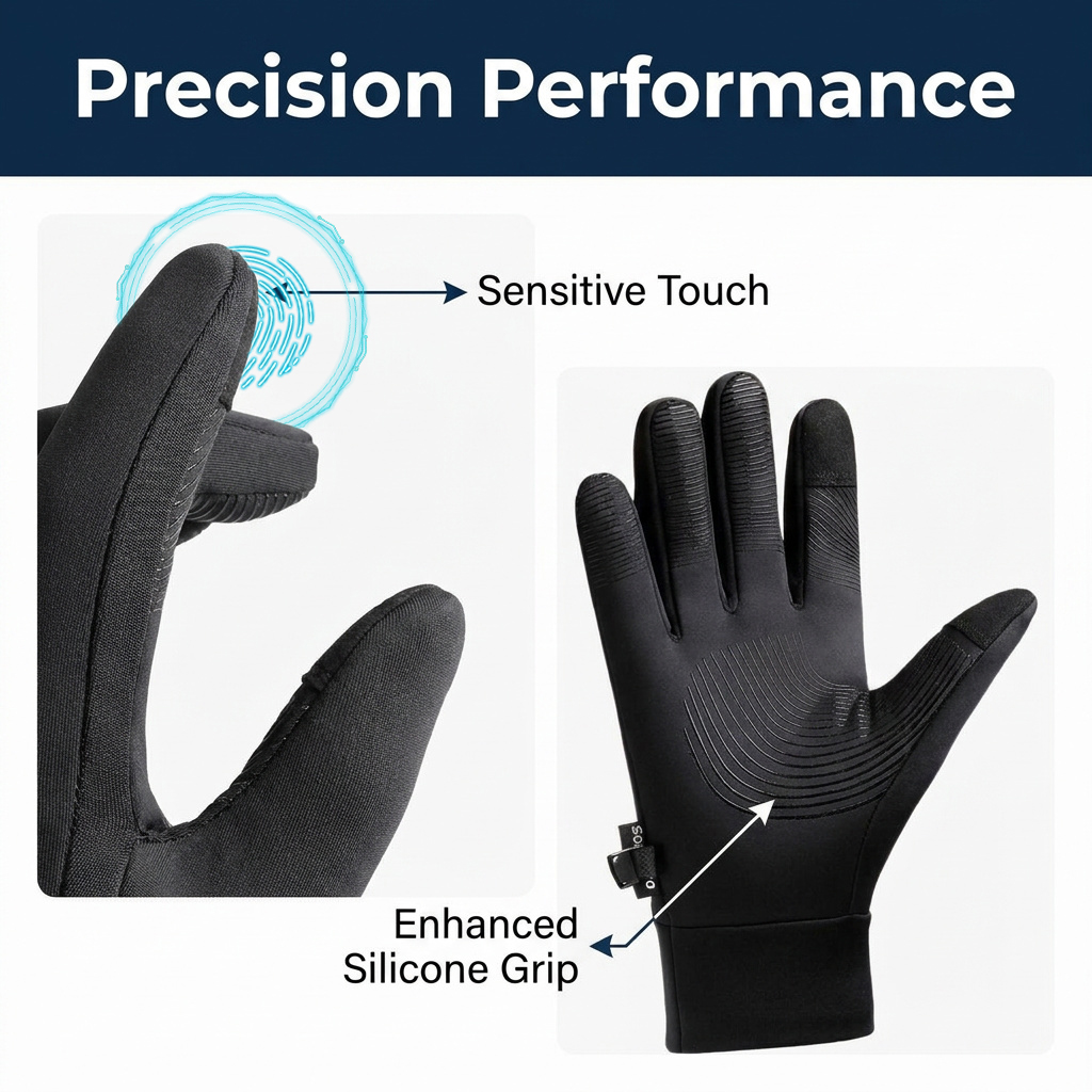 ถุงมือกีฬาฤดูหนาวสำหรับผู้ชาย, - Cycling Gear Cold Weather บทวิจารณ์และราคา