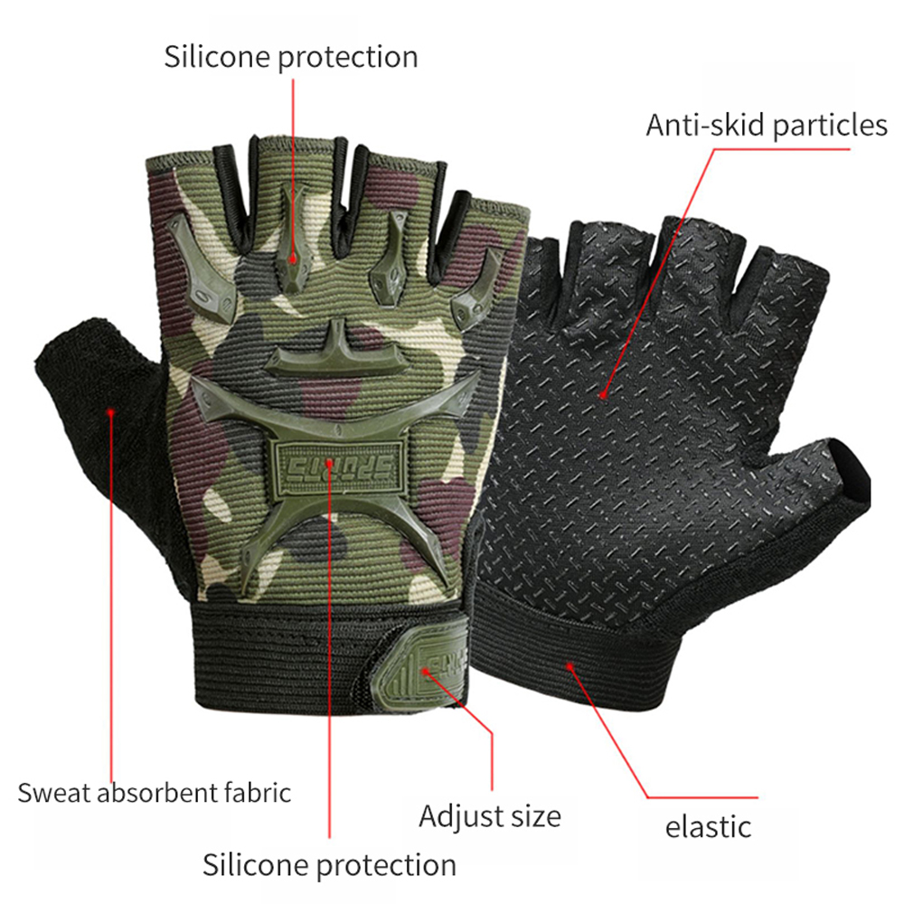 1 คู่เด็กถุงมือกีฬา,ถุงมือครึ่ - Cycling Gear Kids บทวิจารณ์และราคา