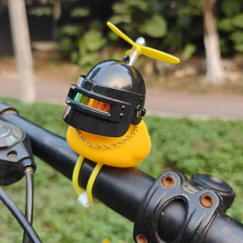 เป็ดยางน่ารักจักรยานHandlebarจ - Yellow Cycling Gear บทวิจารณ์และราคา