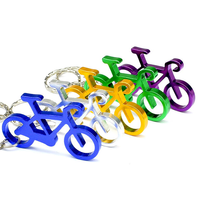 ใหม่โลหะพวงกุญแจผู้ชายผู้หญิง  - Yellow Cycling Gear บทวิจารณ์และราคา