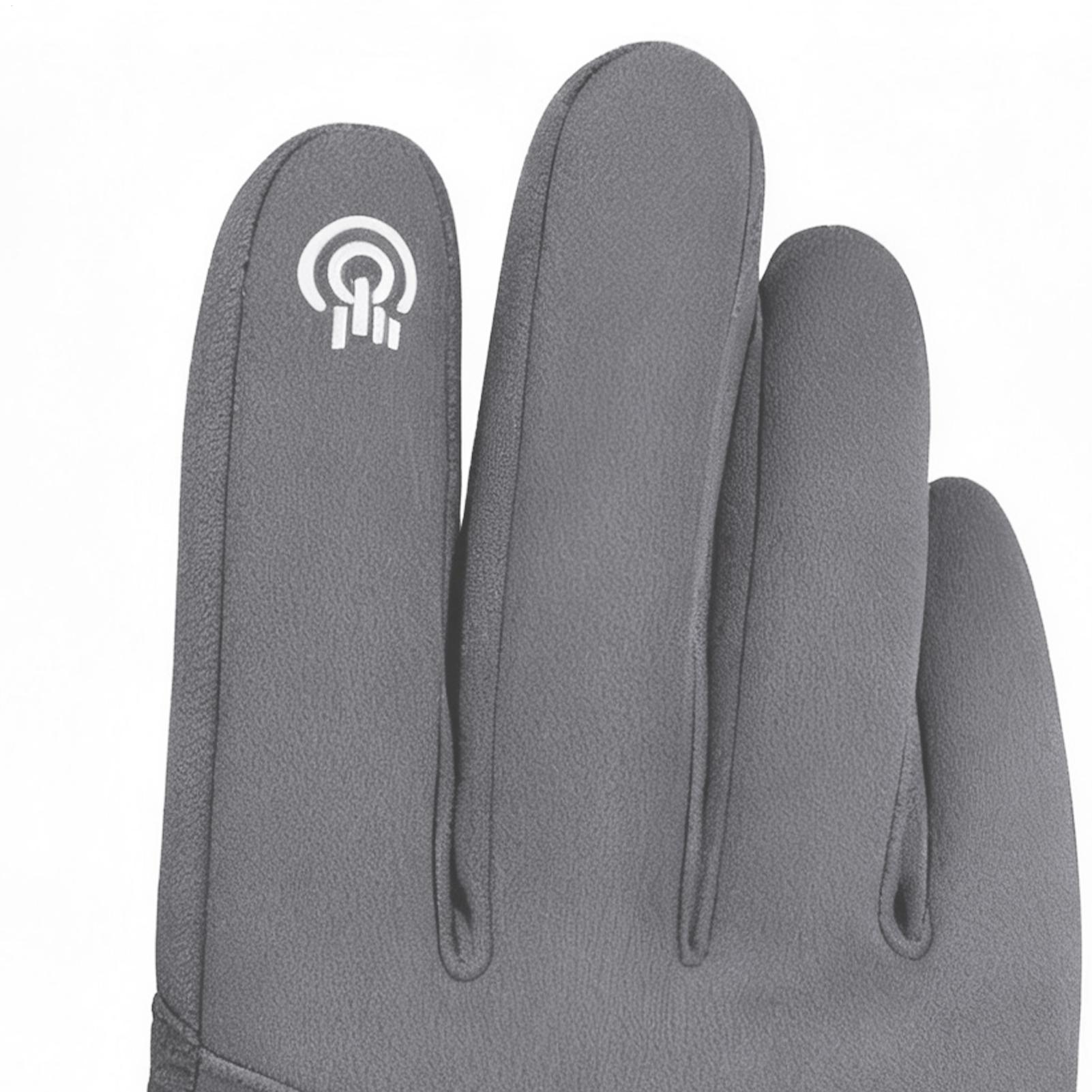 ถุงมือกันลมแบบสัมผัสหน้าจอได้  - Cycling Gear Cold Weather บทวิจารณ์และราคา