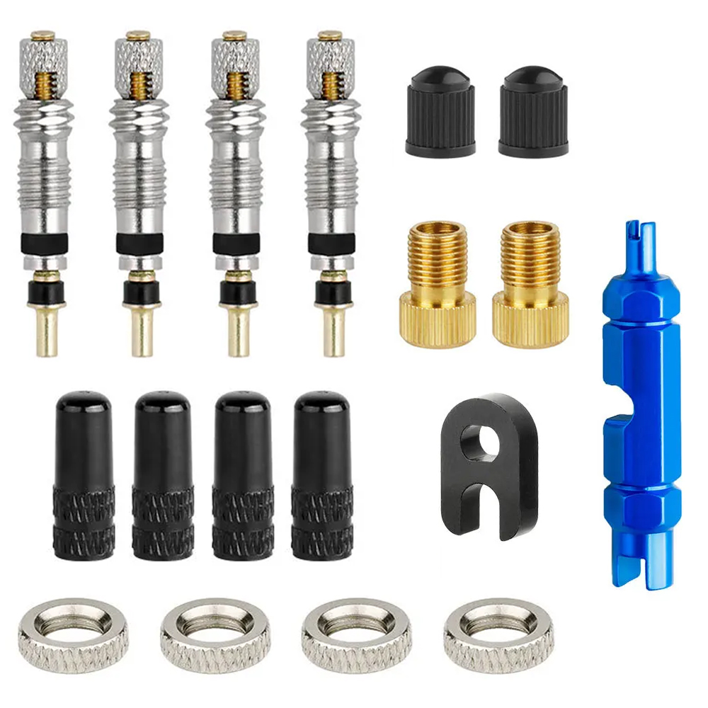 6/18 ชิ้น อะแดปเตอร์หัวจ่ายลมแ - Bike Tube Repair Kit บทวิจารณ์และราคา