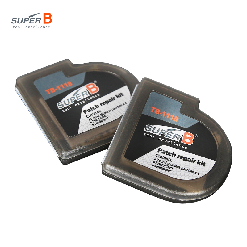 Super B TB-1118 6ชิ้นแผ่นซ่อมจ - Bike Tube Repair Kit บทวิจารณ์และราคา