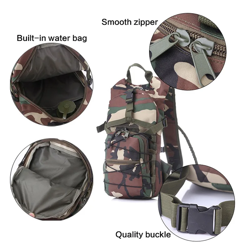 15L MOLLE กระเป๋าเป้สะพายหลังก - Cycling Gear Travel Bag บทวิจารณ์และราคา