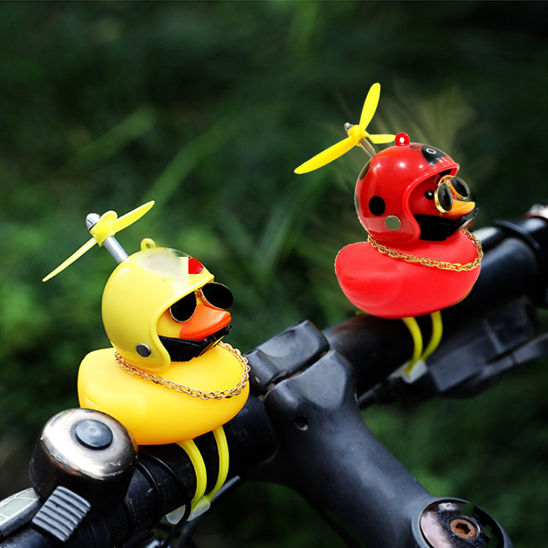 เป็ดยางน่ารักสำหรับตกแต่งแฮนด์ - Yellow Cycling Gear บทวิจารณ์และราคา