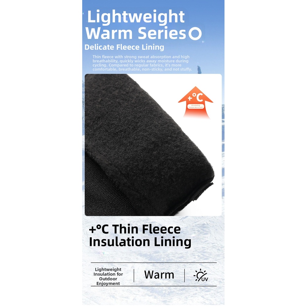 ถุงมือหน้าจอสัมผัสฤดูหนาวสำหรั - Cycling Gear Cold Weather บทวิจารณ์และราคา