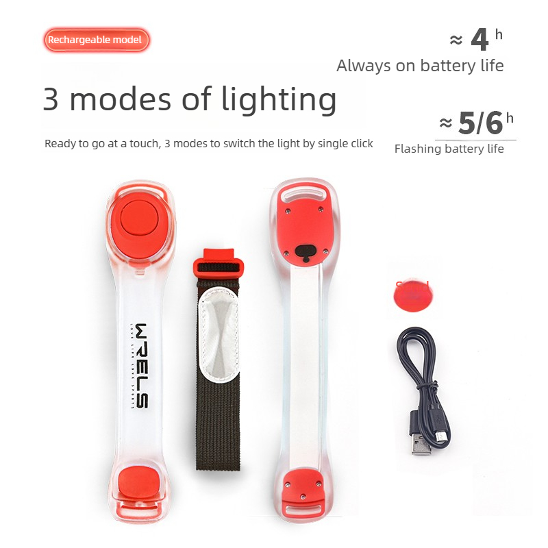 สายรัดแขน/ขาแบบมีไฟ LED ชาร์จไ - Cycling Gear Of The Year บทวิจารณ์และราคา