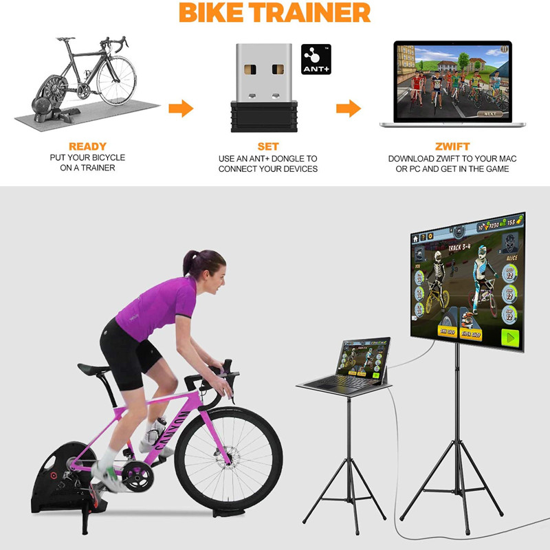 COOSPO ANT + USB Stick อะแดปเต - Cycling Zwift บทวิจารณ์และราคา