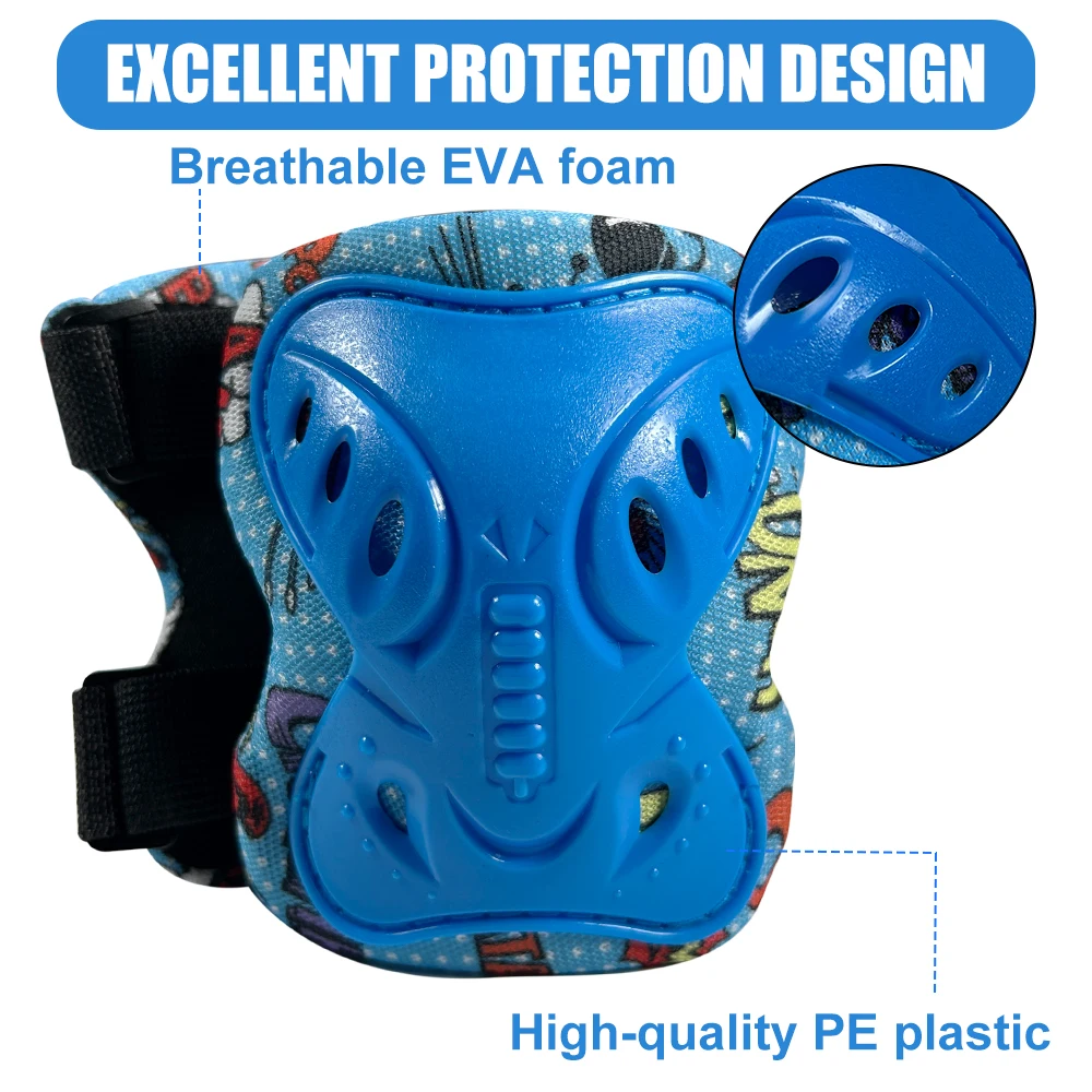6 ชิ้นเด็กเข่า Pads และ Elbow  - Cycling Gear Of The Year บทวิจารณ์และราคา