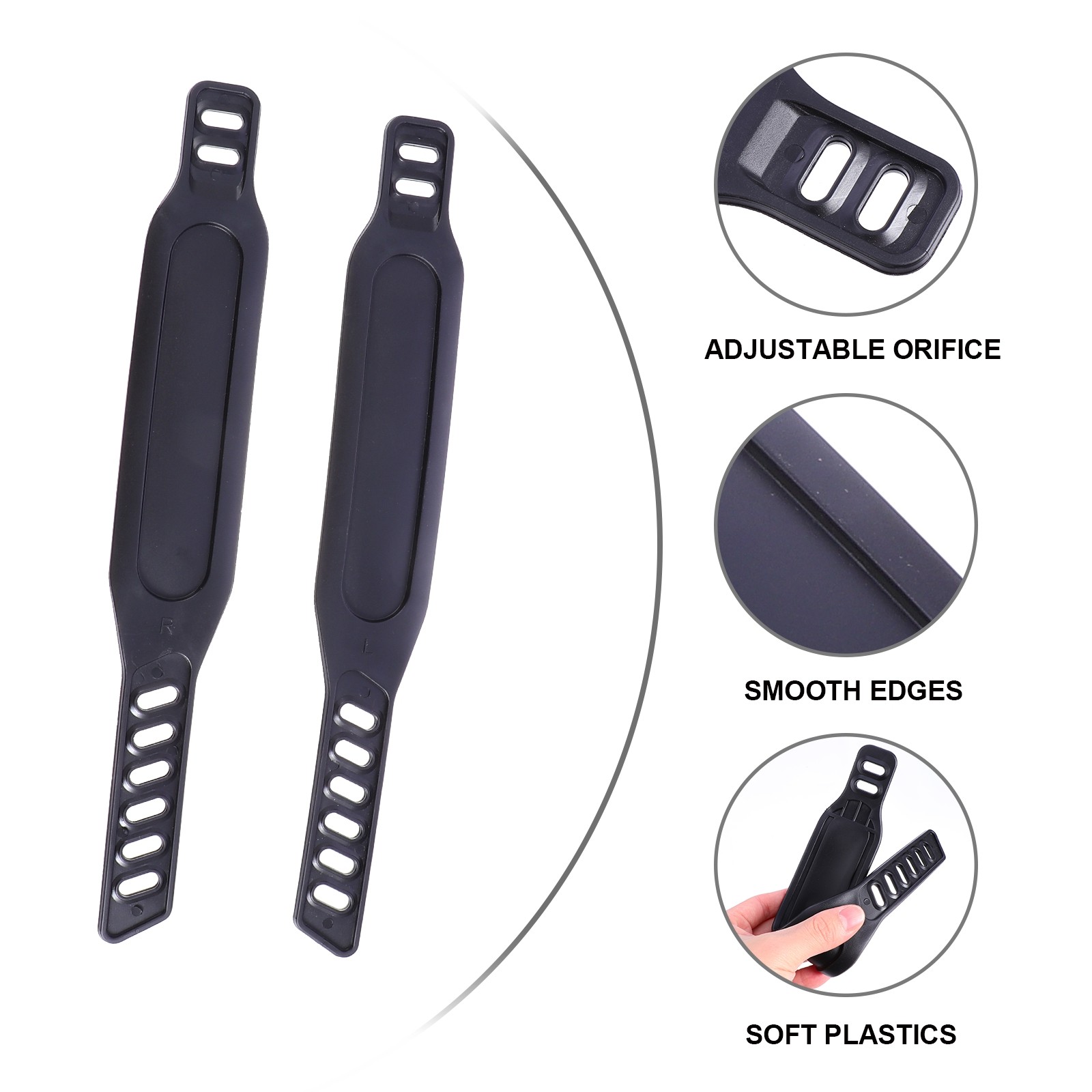 สายรัดแป้นเหยียบจักรยาน 2 ชิ้น - Cycling Gear Indoor บทวิจารณ์และราคา