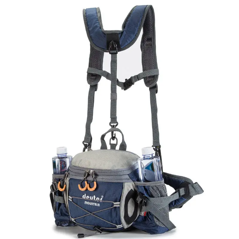 กีฬากลางแจ้งเอวกระเป๋าเดินป่าข - Cycling Gear Travel Bag บทวิจารณ์และราคา