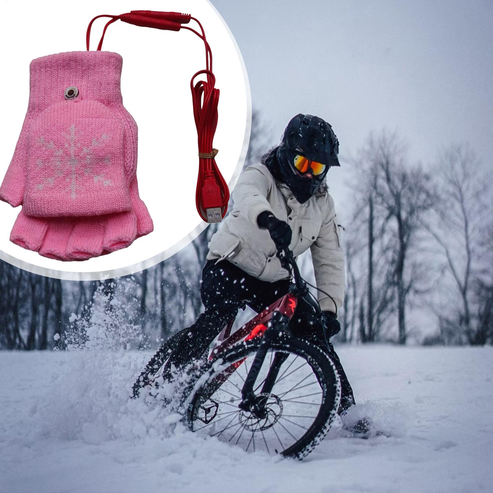 ถุงมืออุ่นแบบไม่มีนิ้ว ถุงมืออ - Cycling Gear Cold Weather บทวิจารณ์และราคา