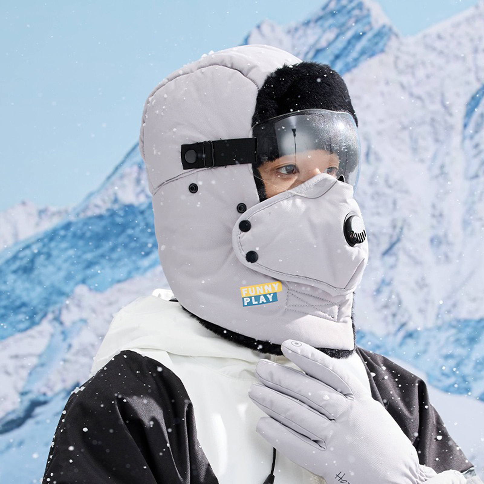 หมวกกันหนาวแบบหนาบุขนแกะสำหรับ - Cycling Gear Cold Weather บทวิจารณ์และราคา