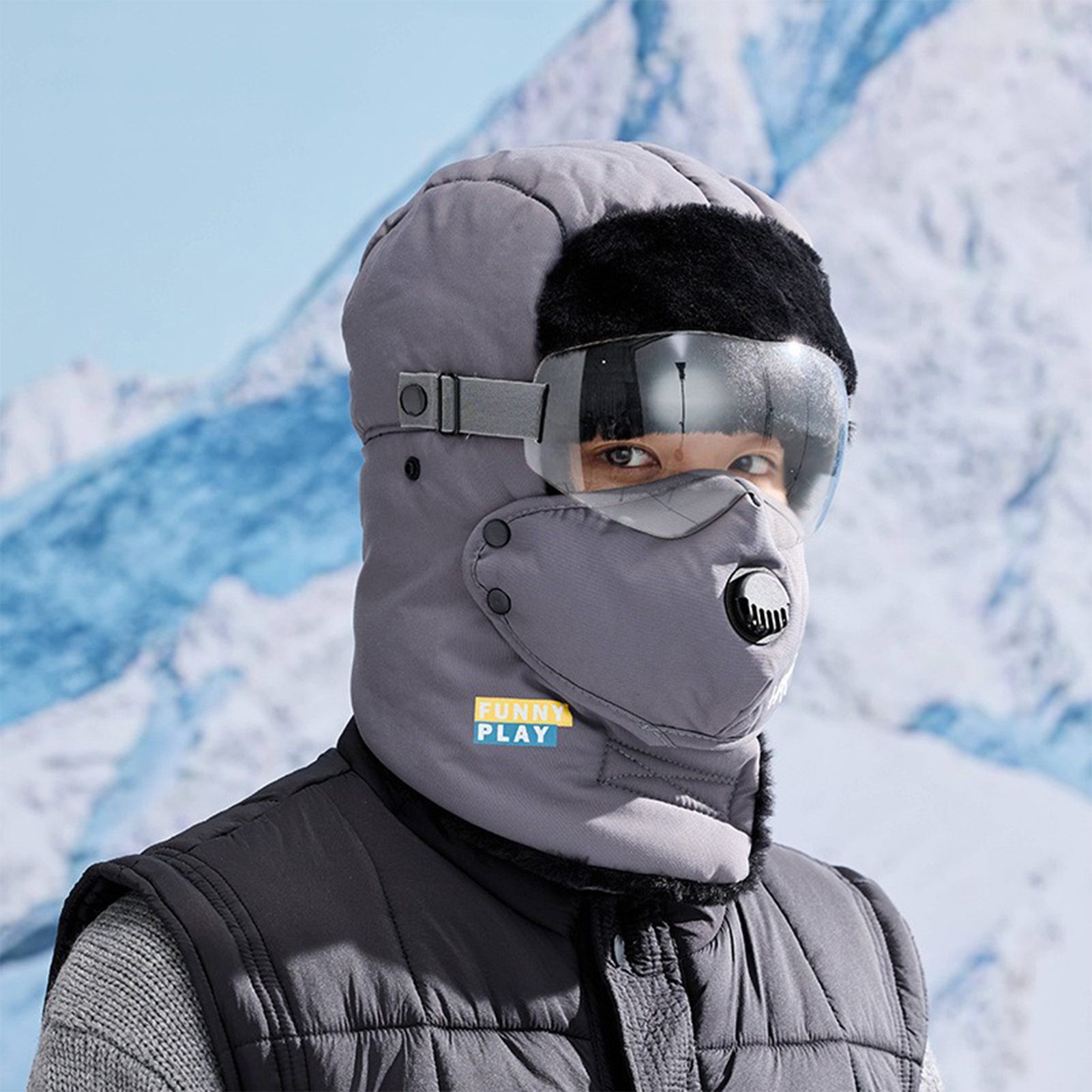 หมวกกันหนาวแบบหนาบุขนแกะสำหรับ - Cycling Gear Cold Weather บทวิจารณ์และราคา