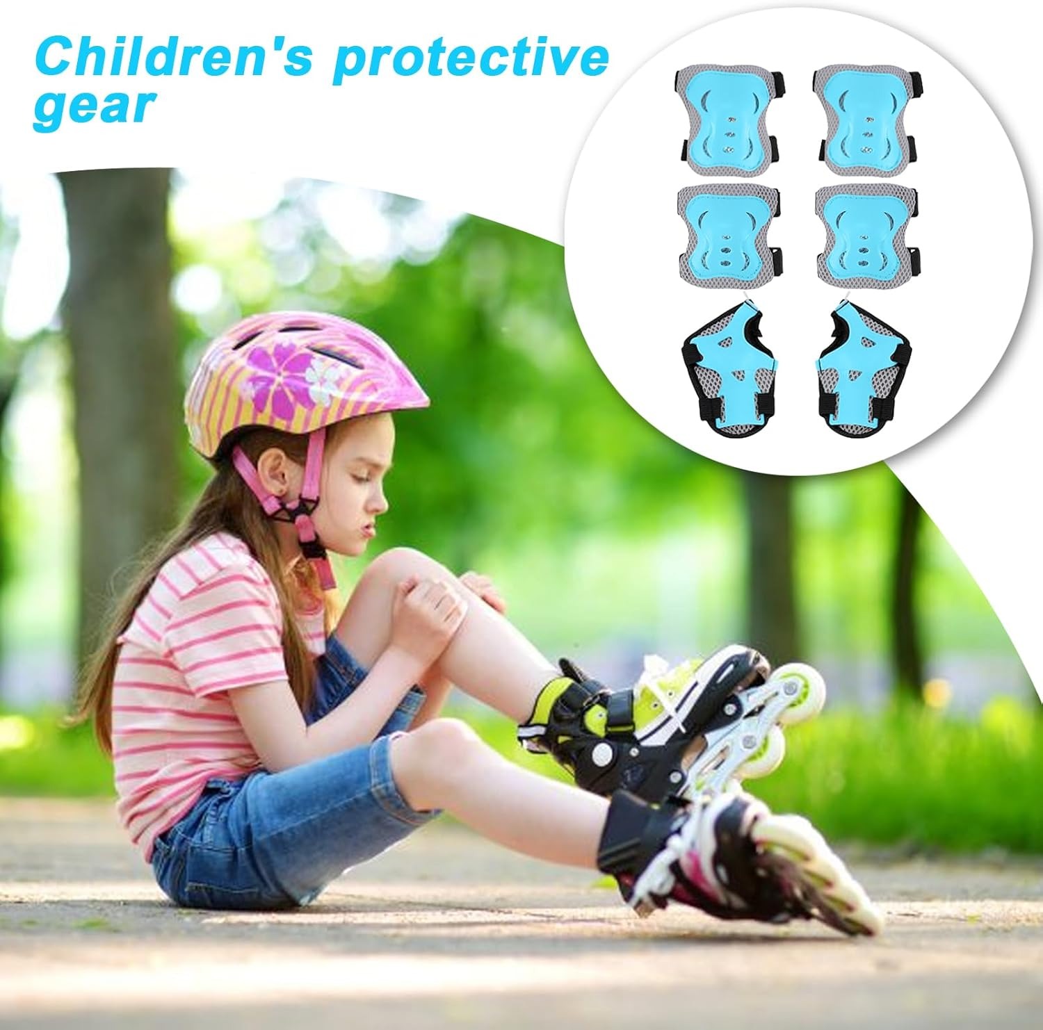 สนับเข่า สนับศอกสำหรับเด็ก อาย - Cycling Gear Kids บทวิจารณ์และราคา