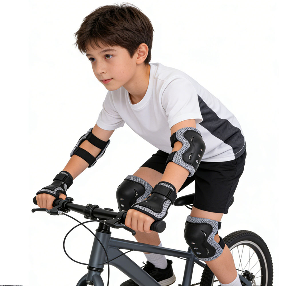 สนับเข่า สนับศอกสำหรับเด็ก อาย - Cycling Gear Kids บทวิจารณ์และราคา