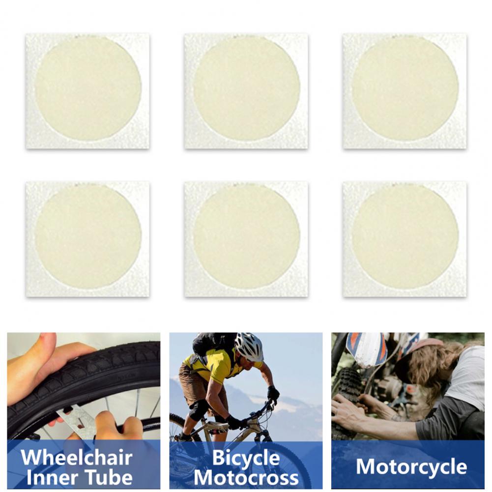 แผ่นปะยางจักรยาน MTB 6 ชิ้น ชุ - Bike Tube Repair Kit บทวิจารณ์และราคา