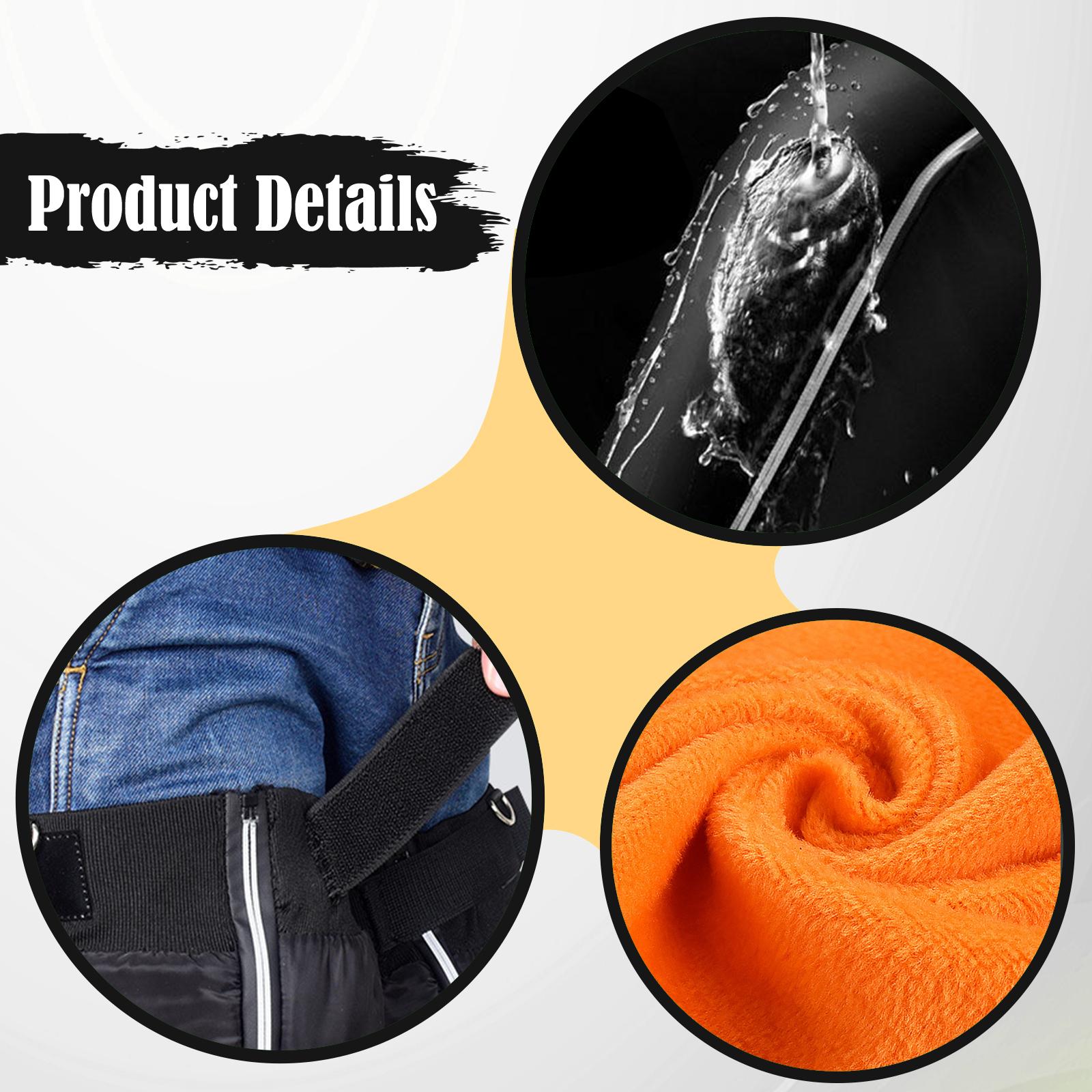 ที่อุ่นขาสำหรับขี่มอเตอร์ไซค์  - Cycling Gear Cold Weather บทวิจารณ์และราคา