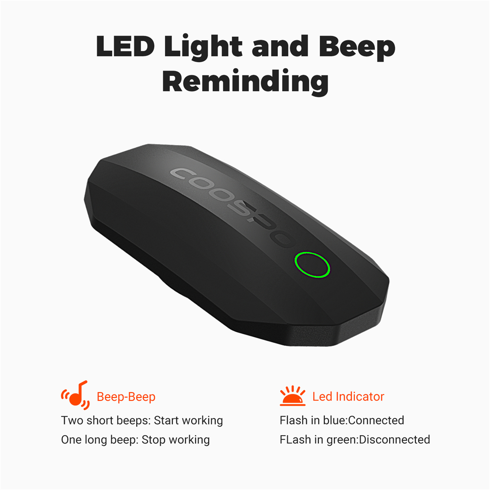 COOSPO H808S Heart Rate Sensor - Cycling Zwift บทวิจารณ์และราคา