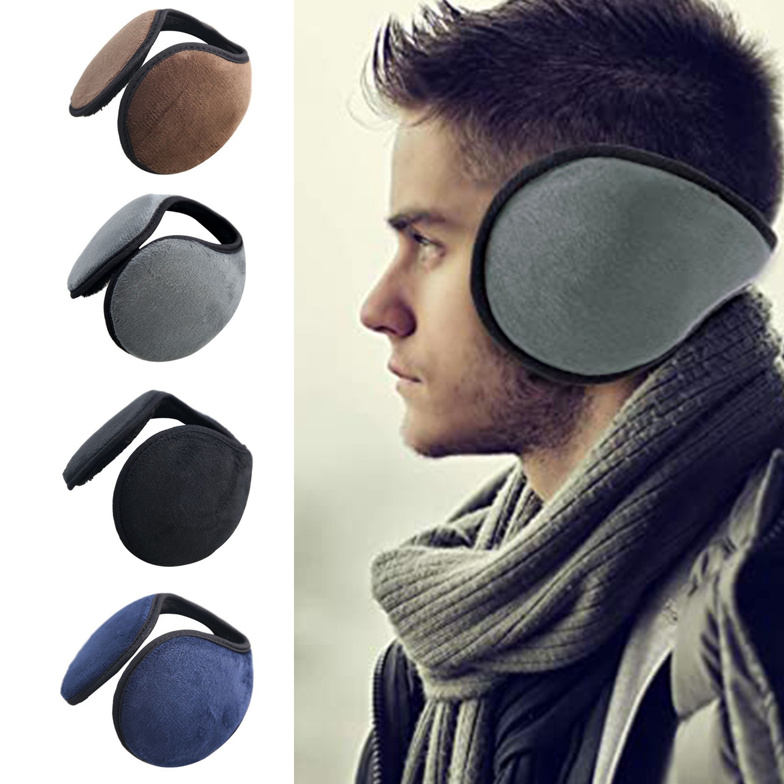 ที่ปิดหูกันหนาวแบบพับได้ ผ้าฟล - Cycling Gear Cold Weather บทวิจารณ์และราคา